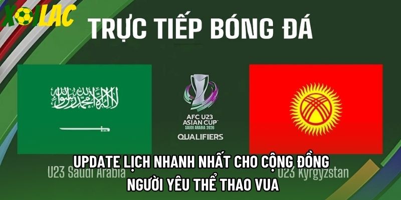 Update lịch nhanh nhất cho cộng đồng người yêu thể thao vua Update lịch nhanh nhất cho cộng đồng người yêu thể thao vua